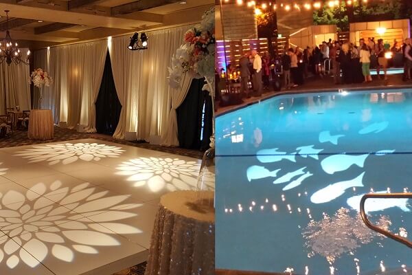 Floor Pool Gobo Projector